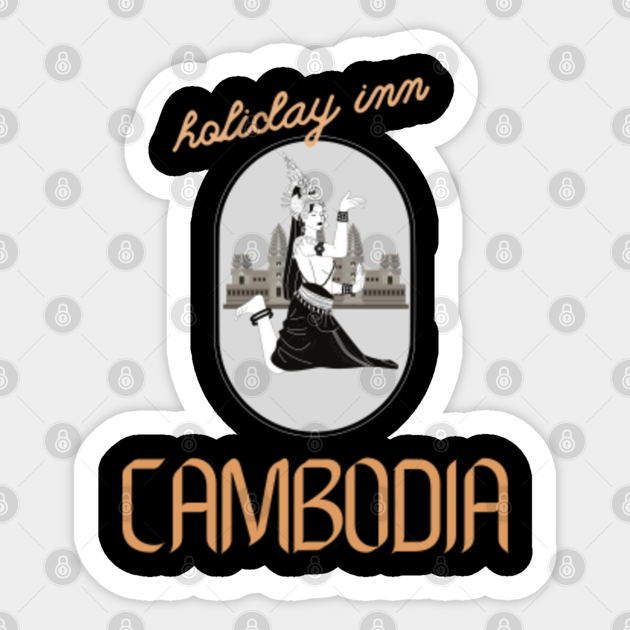 Holiday Inn Cambodia Holiday Sticker TeePublic